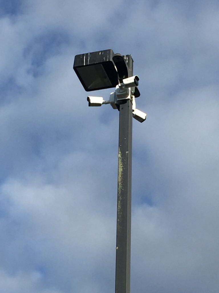 School security cameras at Alfriston College