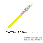 Tycab 4 Pair Twisted CAT5e Yellow Cable, 150m Loom on sale